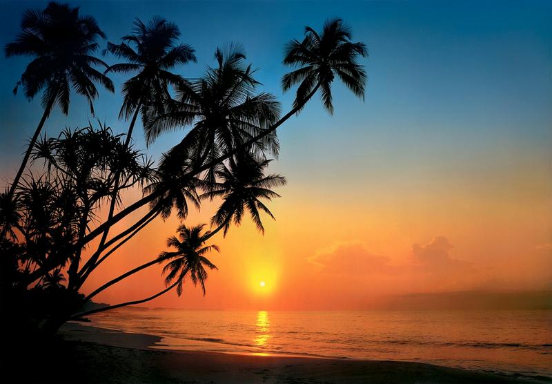 Sunset, Sonnenuntergang - bei Klick zurck zur Motivbersicht