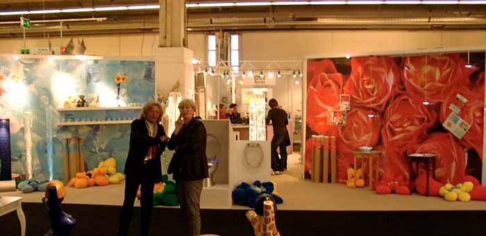 Messestand KiSS auf der Frankfurter Messe Ambiente - Tendence, Messe Frankfurt, 2te