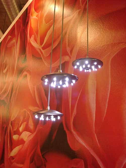 LED Leuchte Lumine 2 auf der Ambiente, Frankfurter Messe